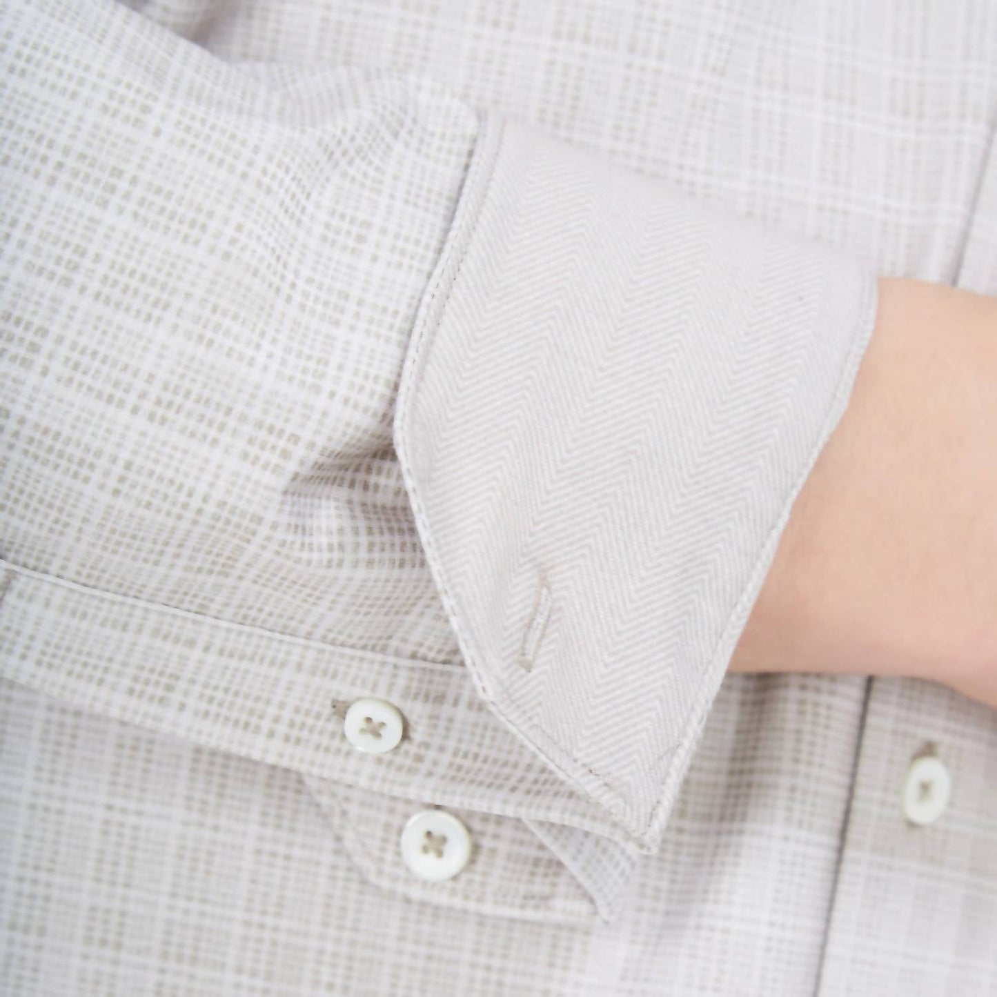 Bugatchi Uomo - Jimmy Double Sided Plaid/herringbone Ooohcotton Shirt
