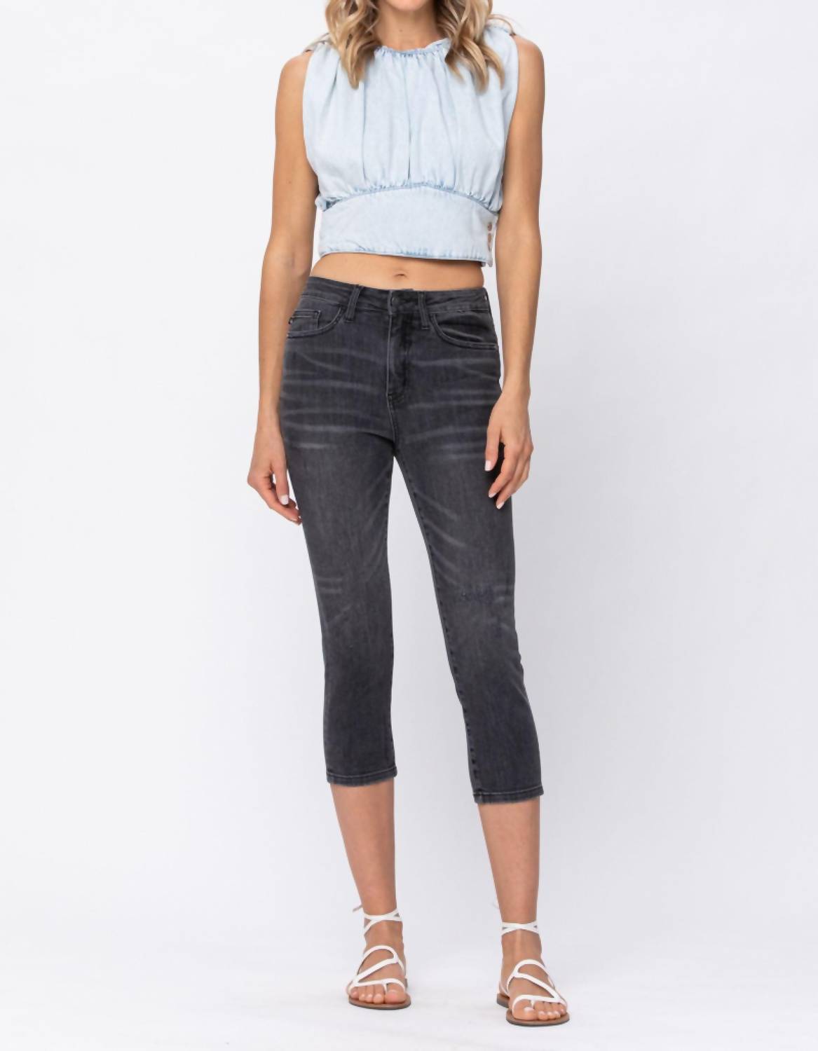 judy-blue-cuffed-skinny-capri-pants