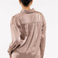 Blu Pepper - Madeleine Satin Button Front Shirt