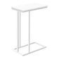 Accent Table Versatile Use, C-Shaped, Contemporary & Modern