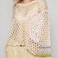 Pol - Peace Love & Crochet Sweater