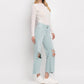 Vervet By Flying Monkey - CROP FLARE JEANS