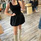 &Merci - Bubble Hem Mini Dress