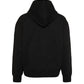 Moncler - Hooded with Red Glitter Logo Pullover Cotton Sweatshirt