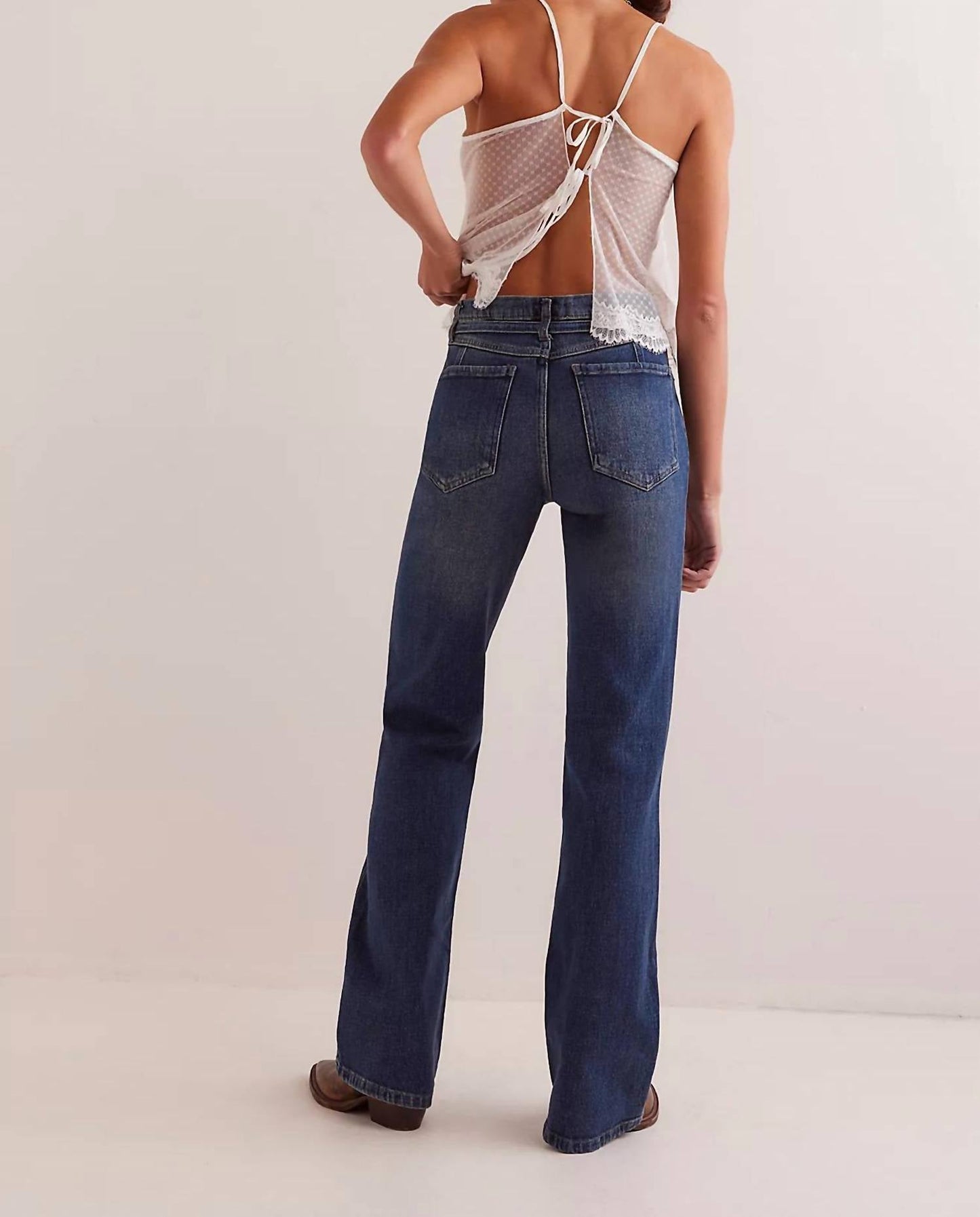 Free People - We The Free Sabine Slim A-Line Jeans