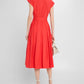 Cara Cara - Octavia Floral Cap-sleeve Dress