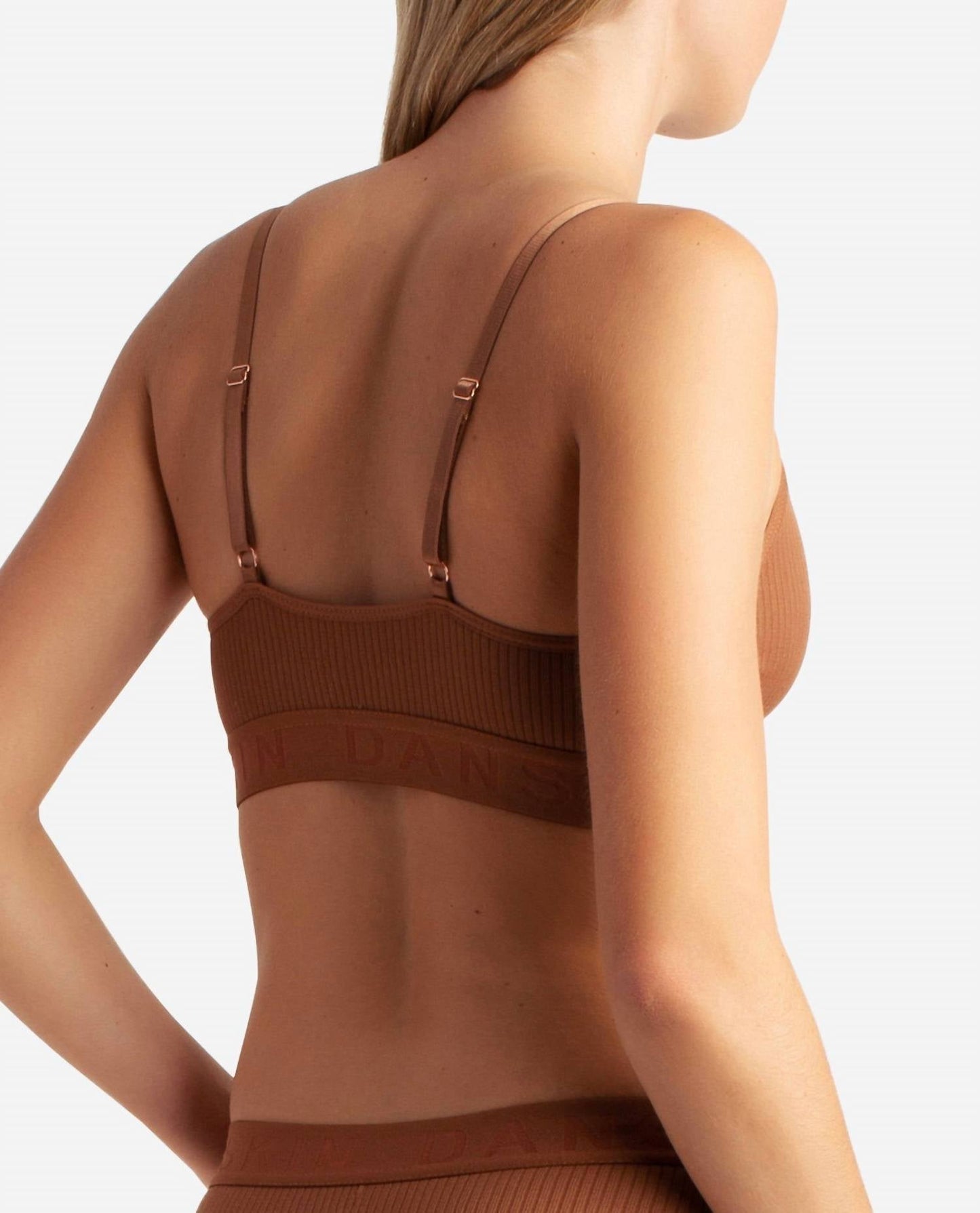 Danskin - Women's 3-pack Ribbed Seamless Bralette