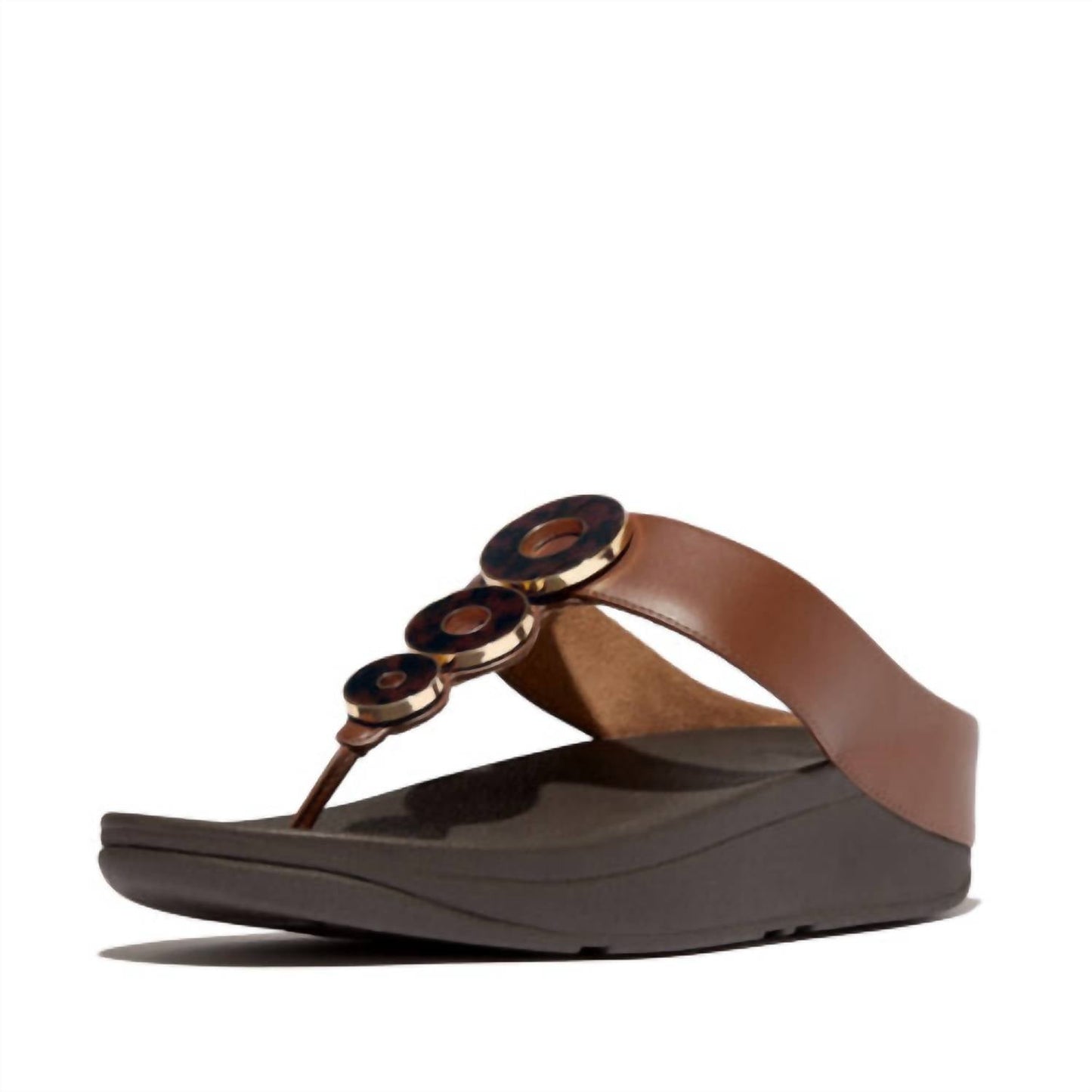 Fitflop - महिलाओं के फिनो रेज़िन टो पोस्ट सैंडल