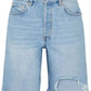 Free People - Big Sur Coast Distressed Denim Shorts