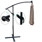10 ft Outdoor Solar Powered LED Patio Umbrella