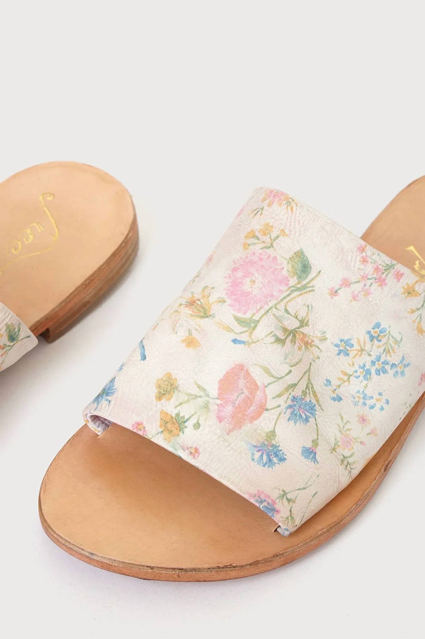 Free People - Women's Print Vincente Slide Sandal