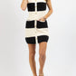 2.7 August Apparel - Elise Striped Knit Dress