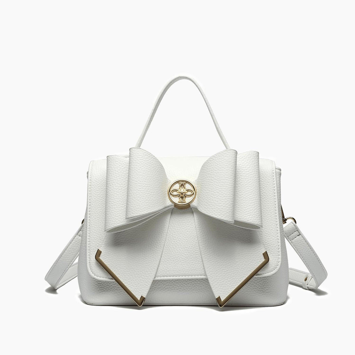 Like Dreams - Women's Jasmine Bow Vegan Crossbody Bag