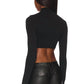 Free People - Super Crop Seamless Turtleneck Top