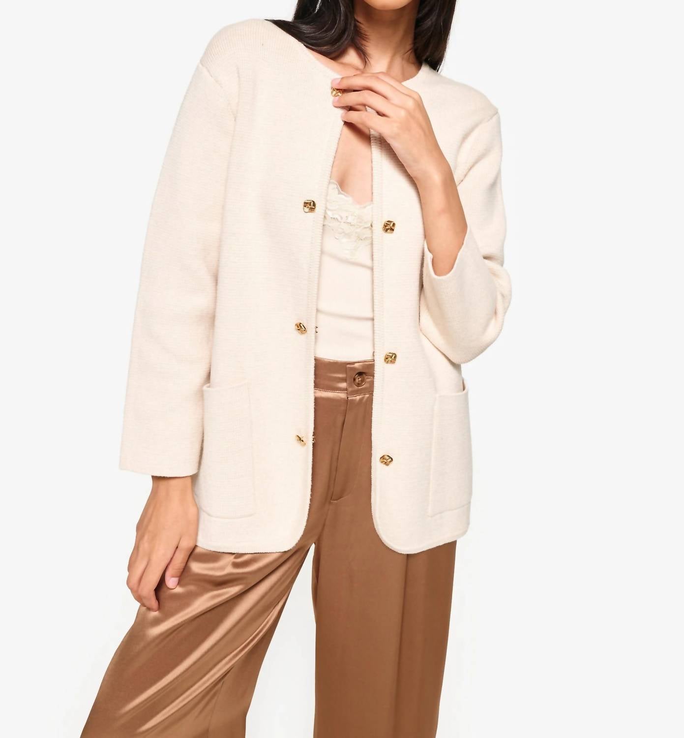 Cami Nyc - Allen Cotton Cashmere Cardigan