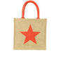 22Tote - Women's Lightweight Star Straw Tote Bag
