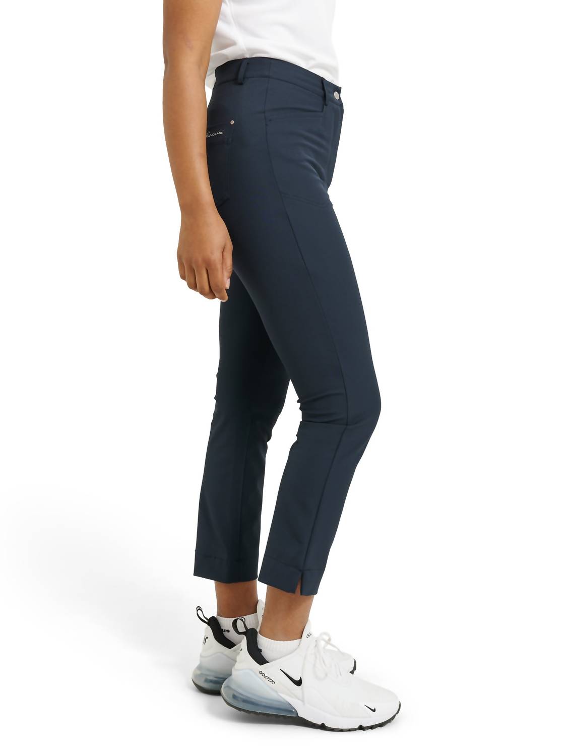 Abacus Sportswear Us - Elite 7/8 4-ways Stretch High Waist Golf Trousers
