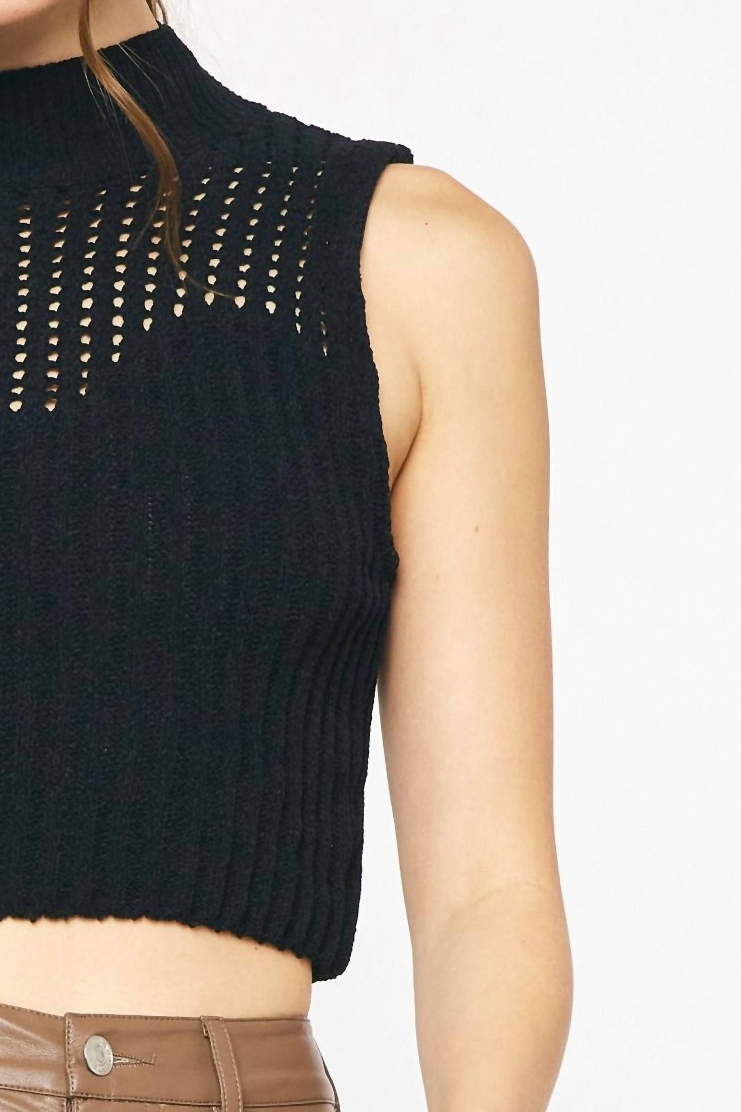 Entro - Channel Sleeveless Top