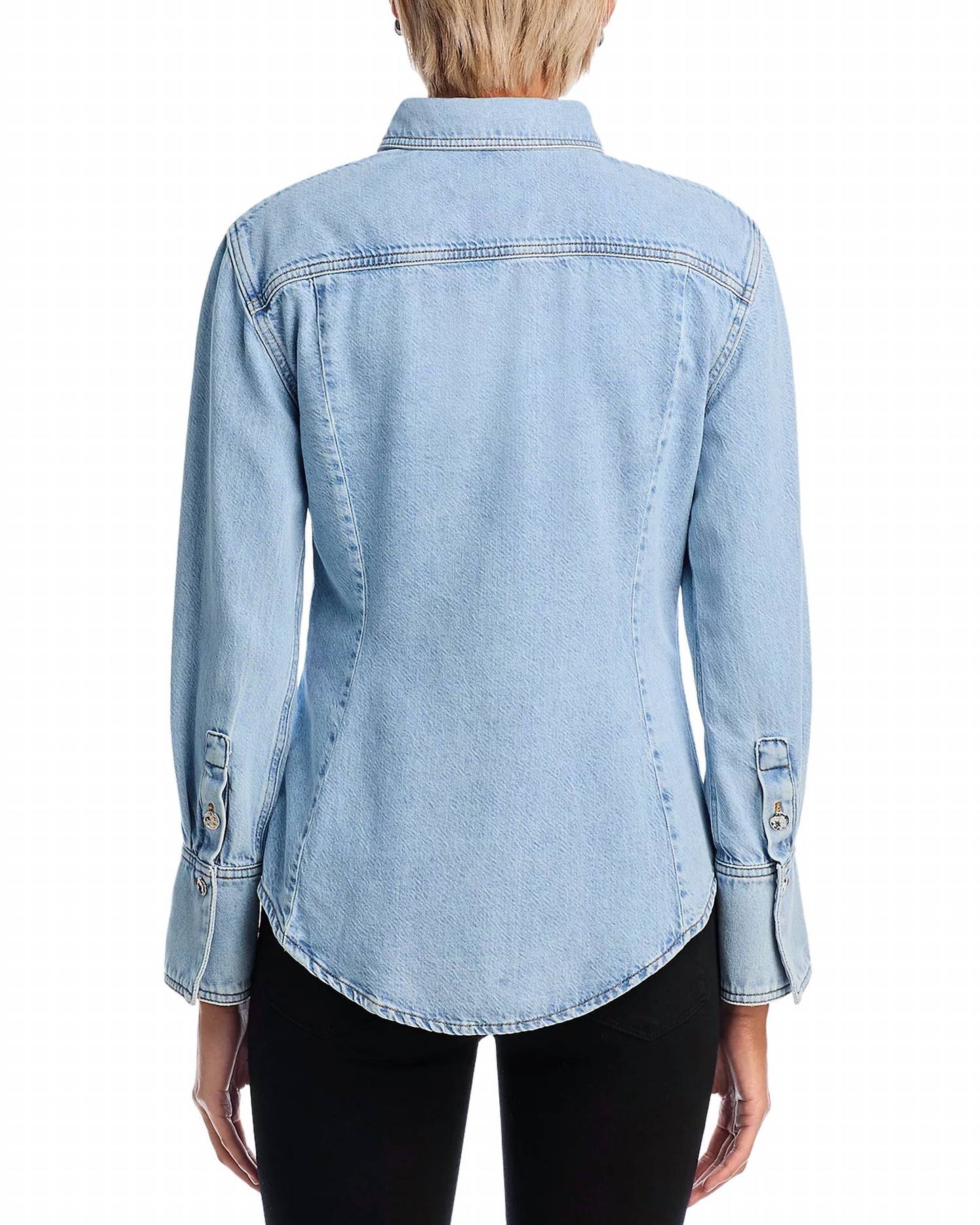 Frame - Curved Denim Shirt