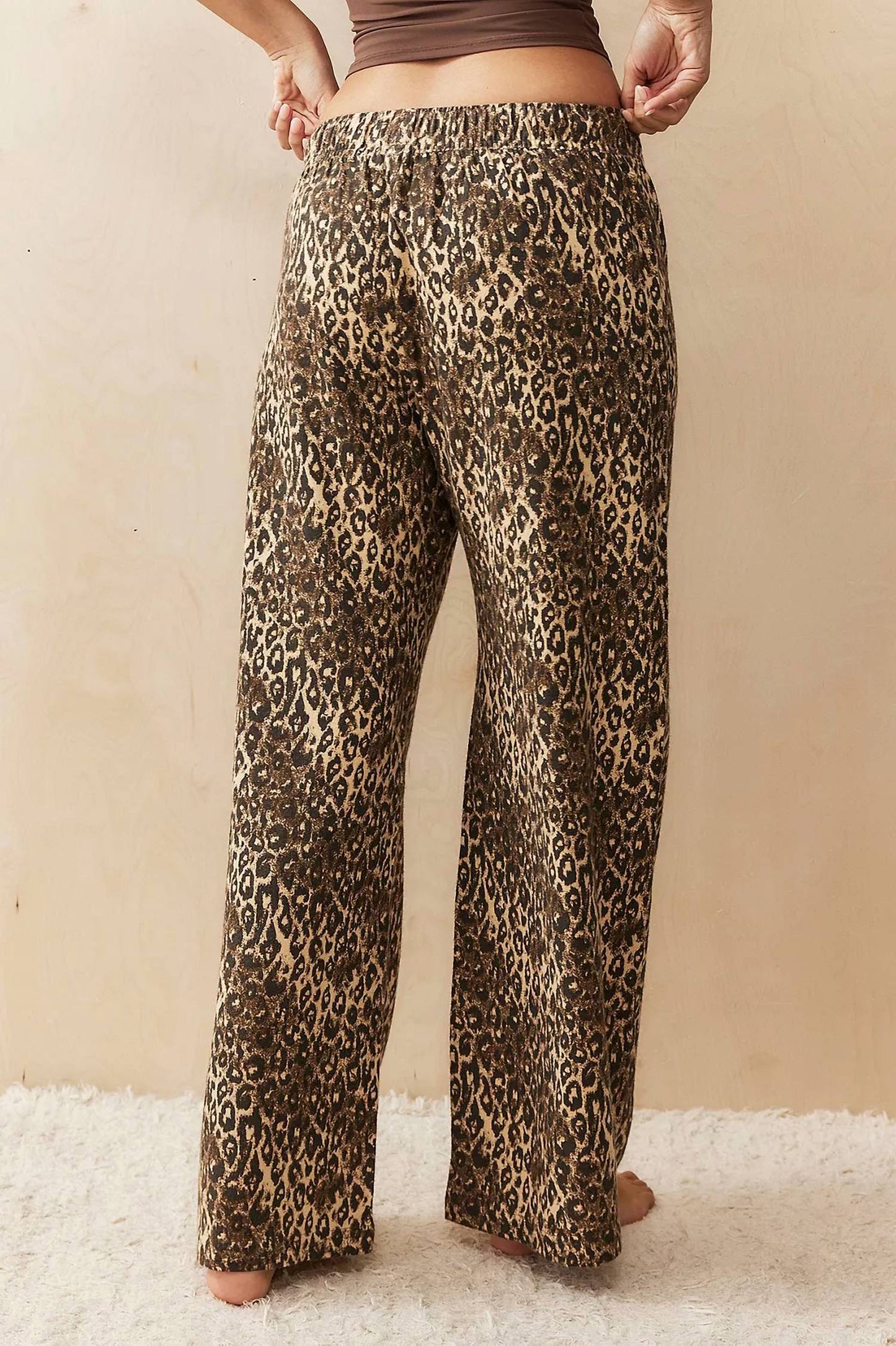 Bdg - Animal Print Straight Leg Lounge Pant