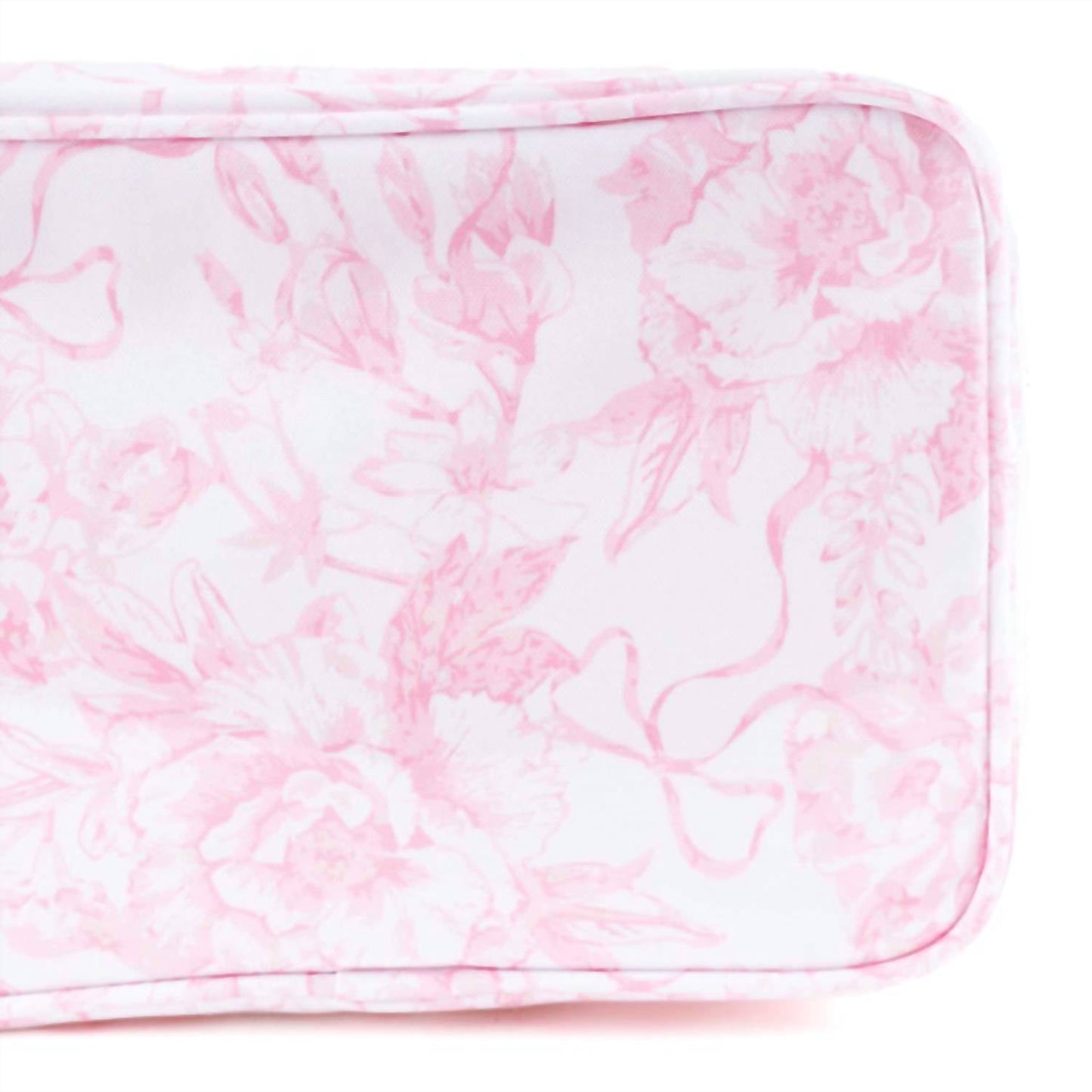 8 Oak Lane - Women's Clear Coated Rectangular Cosmetic Case
