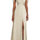 dessy-collection-off-the-shoulder-satin-gown-in-champagne-size-6