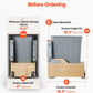 35qt Pullout Waste Container Soft Close Wood Frame