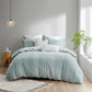 Full/Queen 3 Piece Cotton Jacquard Duvet Cover Set