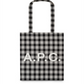 A.p.c. Women's Lou Cotton Tote Bag Black One Size