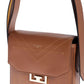 Givenchy Small Eden Stitched Leather Shoulder Bag Brown