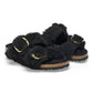 Birkenstock - Women's Arizona Big Buckle Shearling Sandals Narrow
