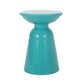 Outdoor Modern Metal End Large Table