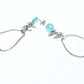 Avenue Chic - Women's Orchid Pear Earrings
