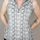 Lulu-B - Chevron Zip Tank Top