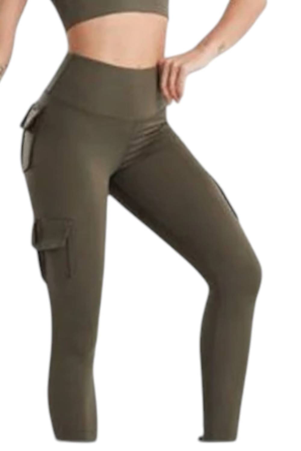 Rockstar Peach - Sgt Pocket Leggings