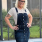 Judy Blue - Stand Out Overall Skirt