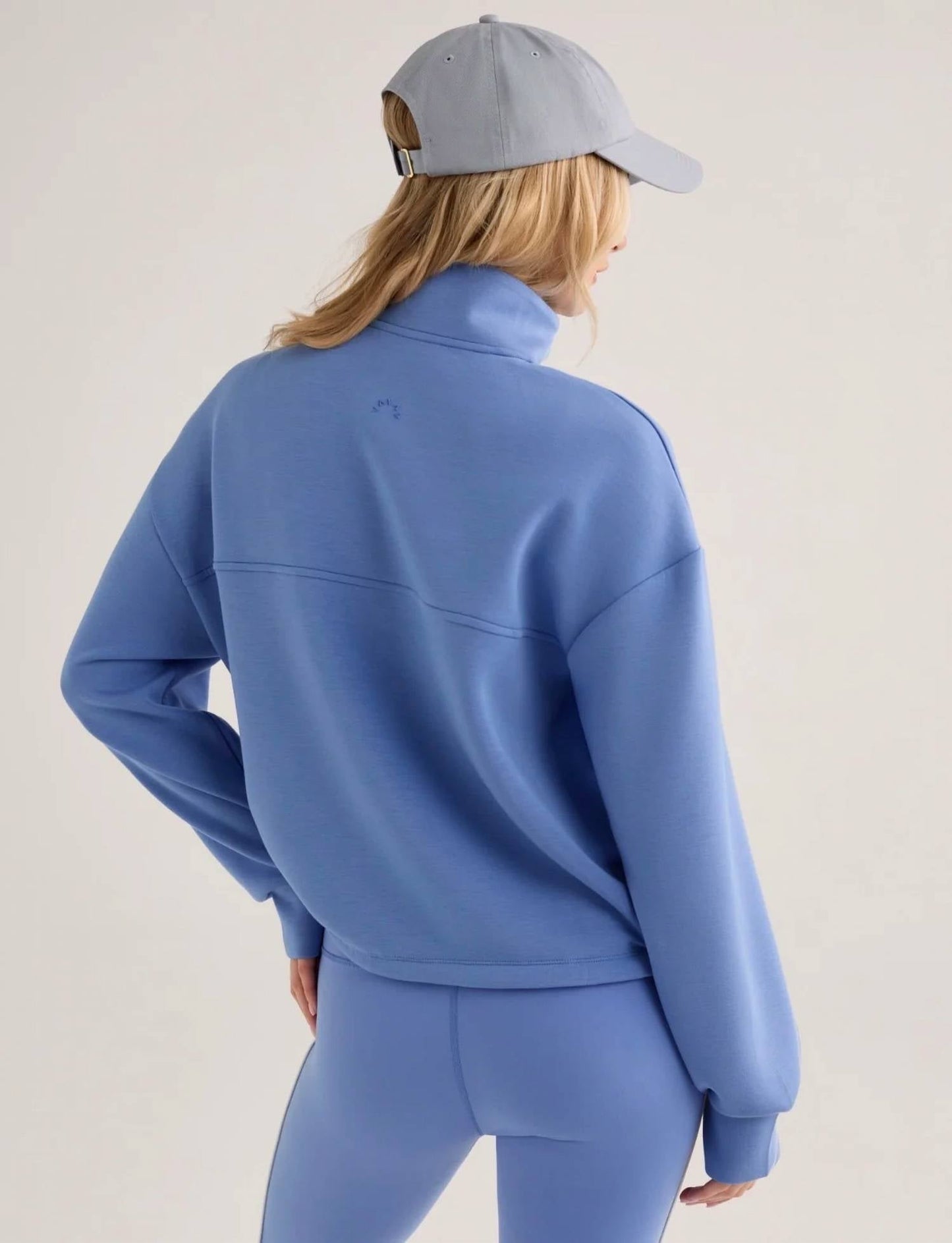 Varley - Sian Cropped Half-zip Sweatshirt