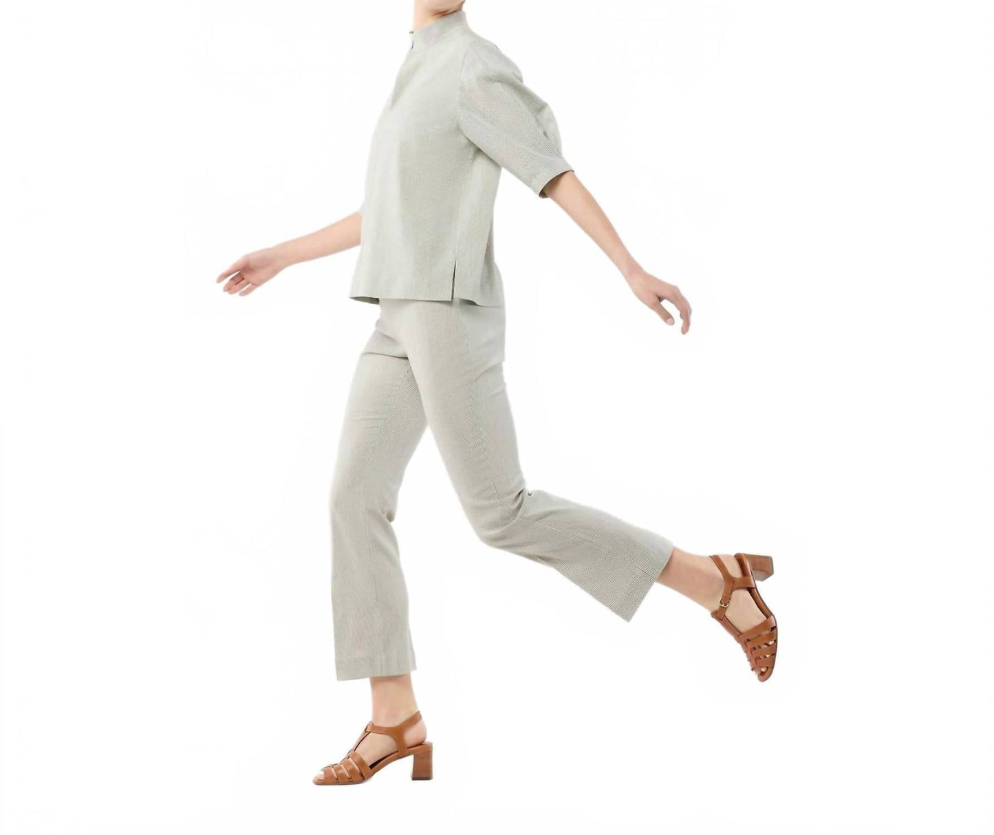 Ann Mashburn - Fayette Cropped Flare Pants