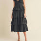 &Merci - Layla Layered Ruffle Trim Midi Dress