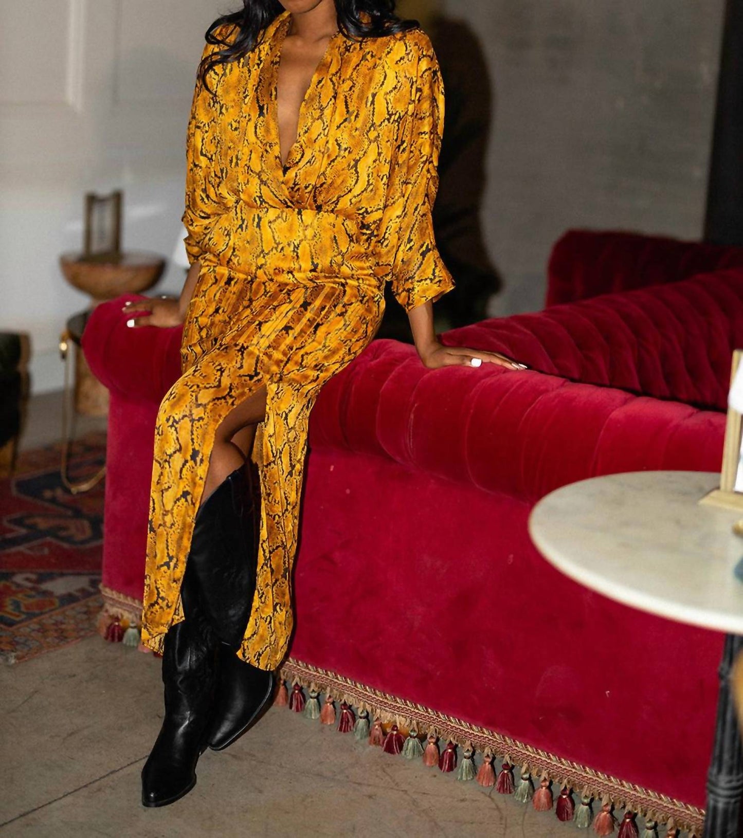 Buddylove - Jude Long Sleeve Maxi Dress