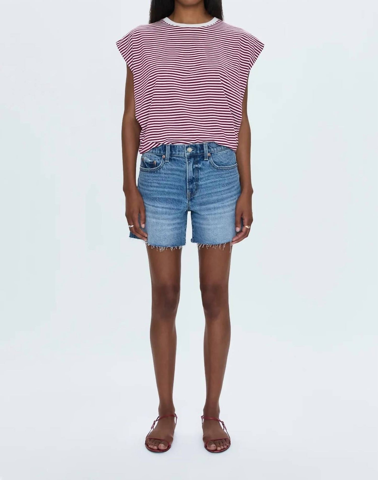 Pistola - Kennedy Relaxed Mid Rise Cut Off Short