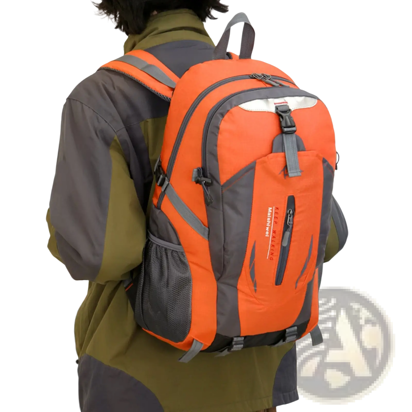 36l Lightweight Waterproof Hiking Backpack with Reflective Stripes