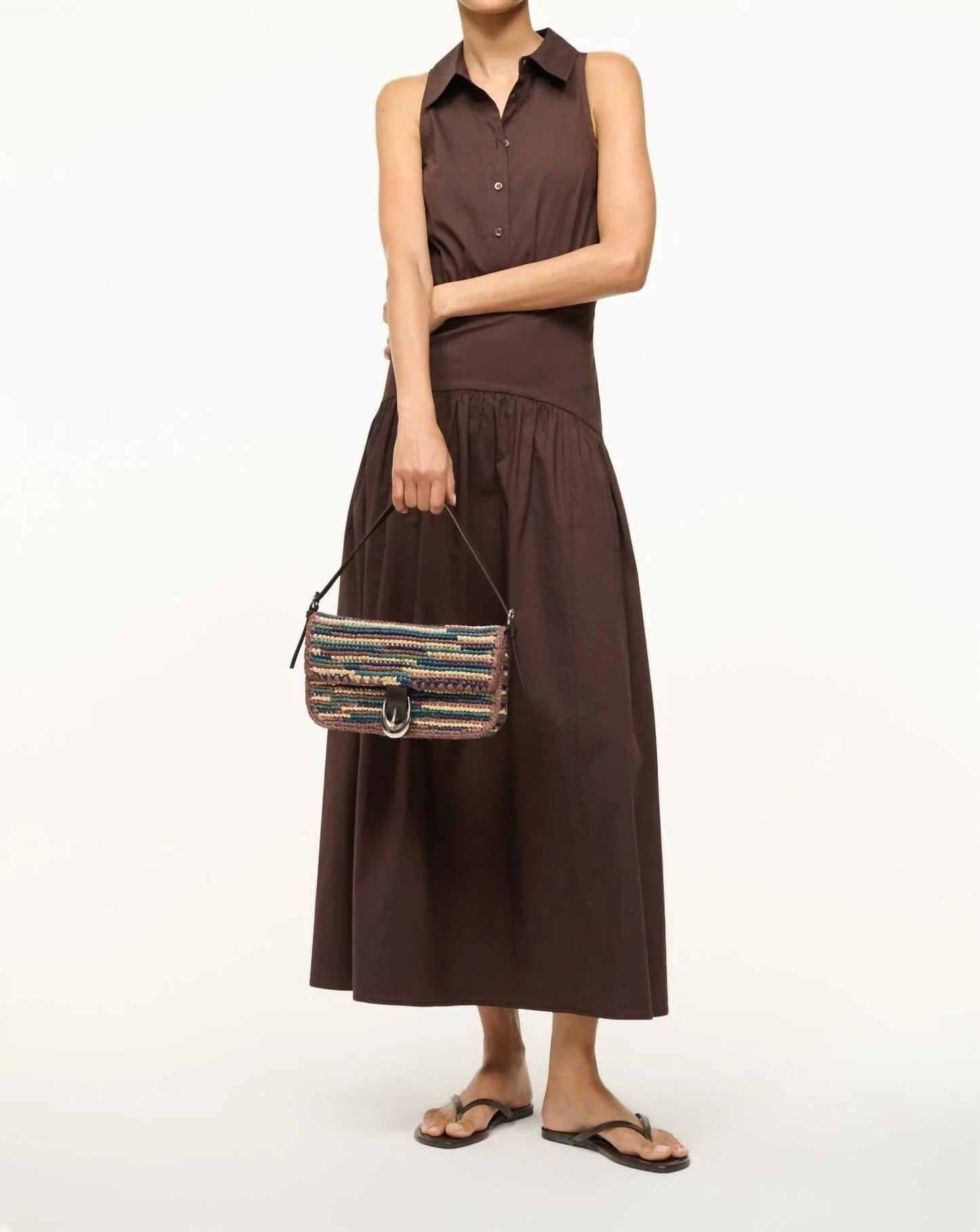 Staud - Women's Harlow Raffia Bag