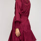 She + Sky - Animal Jacquard Godet Dress