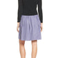 1901 - Poplin Cable Knit Sweater Top Striped Button Down Dress