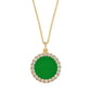 Eye M - Women's Aura Smooth Pendant Necklace