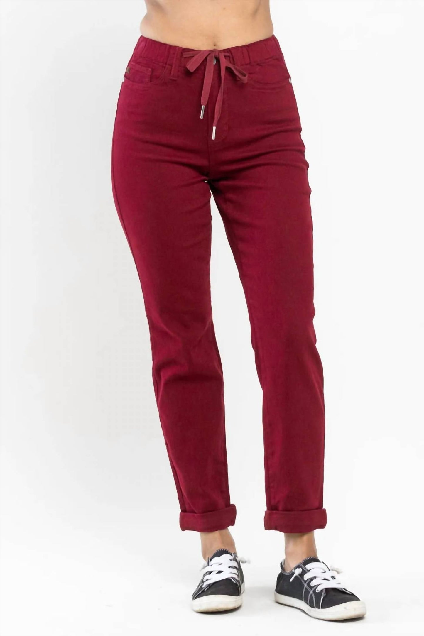 Judy Blue - High Waist Pull On Double Cuff Jogger