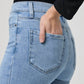 Paige - Claudine With Raw Hem Jean