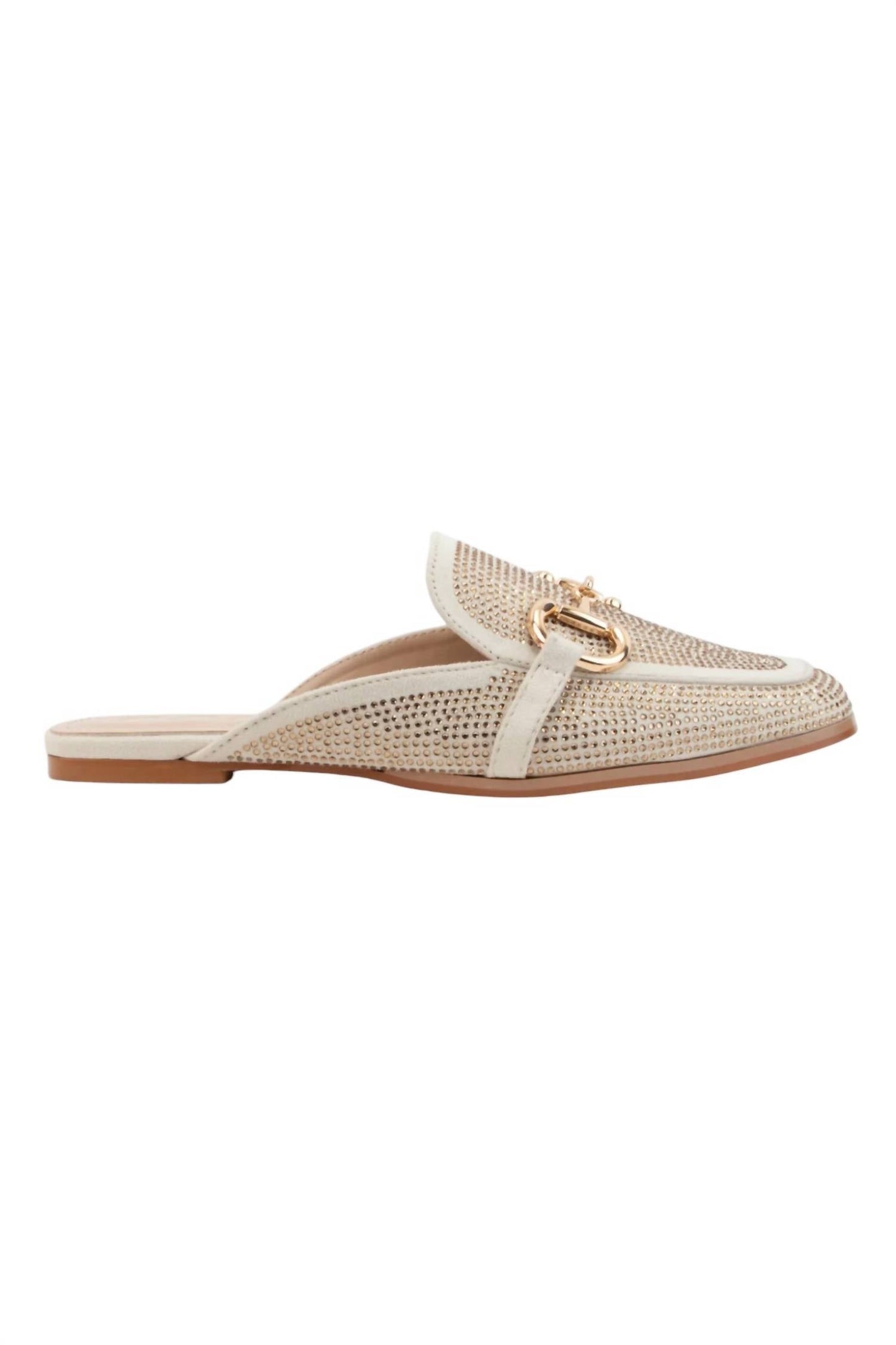 Ccocci - Women's Bedazzle Flat Mules