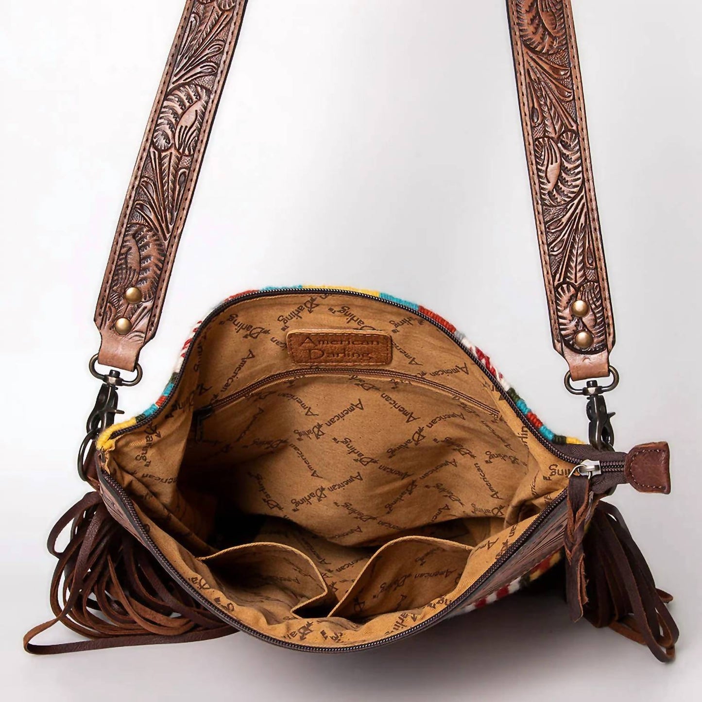 American Darling - women's Large Crossbody Messenger Bag
